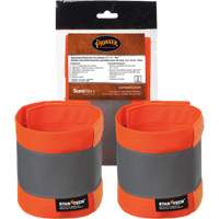 140A High-Visibility Orange Adjustable 14" X 4" Reflective Armband Distribution Jean Lapalme