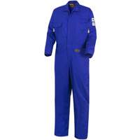 7779T FR-Tech&reg; 88/12 Arc Rated Flame Resistant Coveralls, Size 40 (Tall), Royal Blue, 10 cal/cm² Distribution Jean Lapalme