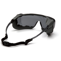 Lunettes &agrave; coques de s&eacute;curit&eacute; Cappture Plus, Lentille Gris, Antibu&eacute;e, Ventilation Ferm&eacute; Distribution Jean Lapalme