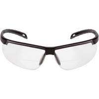 Lunettes de lecture H2MAX avec monture noire, Antibu&eacute;e, Transparent, Dioptrie 2,0 Distribution Jean Lapalme