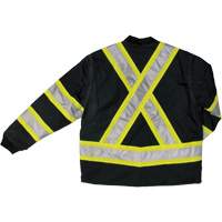 Ripstop 4-in-1 Safety Jacket, Polyester, Black, X-Small Distribution Jean Lapalme