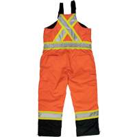 Salopette de s&eacute;curit&eacute; isolante en tissu ind&eacute;chirable, Polyester, T-petit, Orange haute visibilit&eacute; Distribution Jean Lapalme