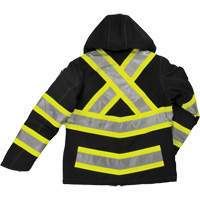Womens Insulated Flex Safety Jacket, Polyester, Black, X-Small Distribution Jean Lapalme