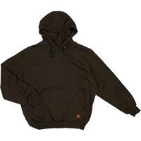 Water Repellent Fleece Pullover Hoodie, Men's, Small, Black Distribution Jean Lapalme