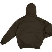 Water Repellent Fleece Pullover Hoodie, Men's, Small, Black Distribution Jean Lapalme