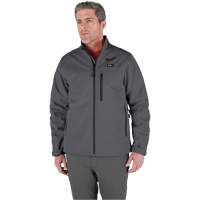 M12 Heated Toughshell Jacket (Jacket Only), Men's, Medium, Grey Distribution Jean Lapalme