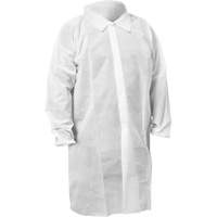 Sarrau de laboratoire KleenGuard KGA10, Moyen, Blanc Distribution Jean Lapalme