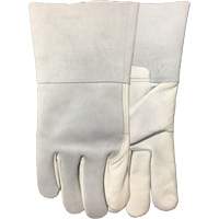 Gants d'ajusteur Fabulous Fabricator 2757E, Petit, Paume en Cuir fleur de vache, Doublure en Molleton de coton Distribution Jean Lapalme