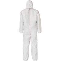 Combinaisons SFR avec cagoule, Moyen, Blanc, Tyvek 400 Distribution Jean Lapalme