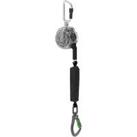 V-TEC ALTAKS Personal Fall Limiter-Cable, 10', Galvanized Steel, Swivel Distribution Jean Lapalme
