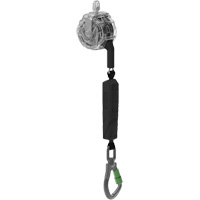 V-TEC ALTAKS Personal Fall Limiter-Cable, 10', Galvanized Steel, Swivel Distribution Jean Lapalme