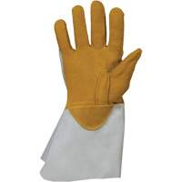 Gants de soudage 335DBP Endura, Cuir de vache refendu/Cuir d'&eacute;lan refendu, Taille Petit Distribution Jean Lapalme