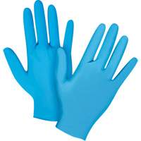 Emballages de gants jetables pour machine distributrice, Petit, Nitrile, 4,5 mils, Sans poudre, Bleu, Classe 2 Distribution Jean Lapalme