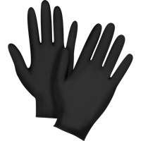 Emballages de gants jetables pour machine distributrice, Petit, Nitrile, 5 mils, Sans poudre, Noir, Classe 2 Distribution Jean Lapalme