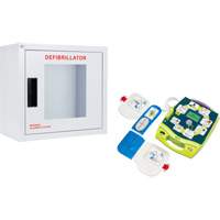 Ensemble armoire murale et d&eacute;fibrillateur AED Plus, Semi-automatique, Anglais, Classe 4 Distribution Jean Lapalme