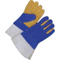 Lined Welder's Gloves with 5" Cuff, Split Cowhide, Size 2X-Large Distribution Jean Lapalme