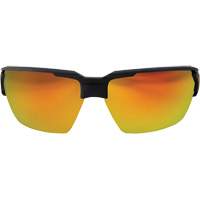 Lunettes de s&eacute;curit&eacute; Pumori, Lentille Rouge/Miroir, Anti-&eacute;gratignures, ANSI Z87+/MCEPS GL-PD 10-12/R&eacute;pond ou surpasse la norme CSA Z94.3 Distribution Jean Lapalme