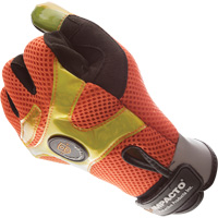 Gants antivibration haute visibilit&eacute; Air Glove, Taille Petit/7 Distribution Jean Lapalme