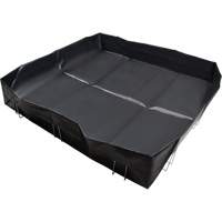 Berme &agrave; support en fil m&eacute;tallique, Capacit&eacute; 268 gal. US, 6' la x 8' lo x 12" h, Support en L Distribution Jean Lapalme