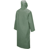 851 Hurricane Long Coat with Detachable Hood, Small, Green Distribution Jean Lapalme