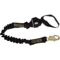 Shock Absorbing Arc Flash Web Lanyard, 6', Snap Hook Center, Choke-Off Loop Leg Ends, Kevlar&reg;/Nomex&reg; Distribution Jean Lapalme