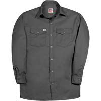 Chemise de travail &agrave; manche longue de premi&egrave;re qualit&eacute;, Hommes, Petit, Charbon Distribution Jean Lapalme