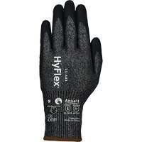 HyFlex&reg; 11-543 Cut Resistant Gloves, Size 6, 13 Gauge, Nitrile Coated, Nylon/Stainless Steel/HPPE/Spandex Shell, ASTM ANSI Level A7/EN 388 Level F Distribution Jean Lapalme