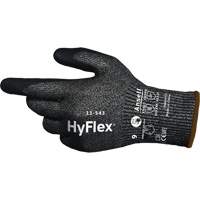 HyFlex&reg; 11-543 Cut Resistant Gloves, Size 6, 13 Gauge, Nitrile Coated, Nylon/Stainless Steel/HPPE/Spandex Shell, ASTM ANSI Level A7/EN 388 Level F Distribution Jean Lapalme