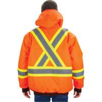 Waterproof 7-in-1 Winter Parka, High Visibility Orange, Medium Distribution Jean Lapalme