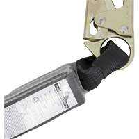 SA-5200-2.5 Shock Absorbing Lanyard, 2.5', Snap Hook Center, Snap Hook Leg Ends, Polyester Distribution Jean Lapalme