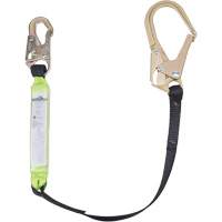 SA-6402-4 Shock Absorbing Lanyard, 4', Form Hook Center, Snap Hook Leg Ends, Polyester Distribution Jean Lapalme