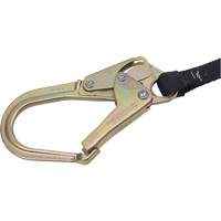 SA-6402-4 Shock Absorbing Lanyard, 4', Form Hook Center, Snap Hook Leg Ends, Polyester Distribution Jean Lapalme