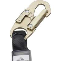 SA-5500-4 Shock Absorbing Lanyard, 4', Snap Hook Center, Snap Hook Leg Ends, Galvanized Steel Distribution Jean Lapalme