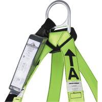 FBH-10000A6440-4 4' Class A Harness & Lanyard with 350 lbs. Capacity, Harness/Lanyard Combo Distribution Jean Lapalme