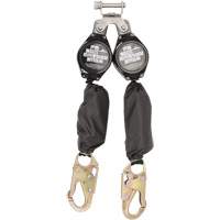 SRL-70502-6LE Self-Retracting Lifeline with Pack, 6', Dyneema&reg;, Swivel Distribution Jean Lapalme