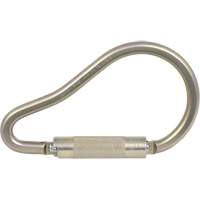 CP-04011-1 Zinc Plated Carabiner with 2" Gate Opening, Steel Distribution Jean Lapalme