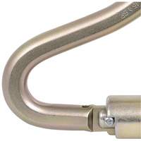 CP-04011-1 Zinc Plated Carabiner with 2" Gate Opening, Steel Distribution Jean Lapalme