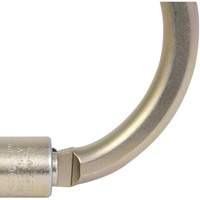 CP-04011-1 Zinc Plated Carabiner with 2" Gate Opening, Steel Distribution Jean Lapalme