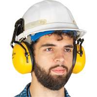 Cache-oreilles passifs, Fixation pour casque, 27 NRR dB Distribution Jean Lapalme