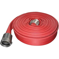 Nitrile Rubber Fire Hose, 50' L, 2-1/2" Dia., 200 Distribution Jean Lapalme