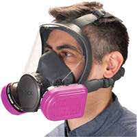 Filtre combin&eacute; semi-rectangulaire pour respirateurs, Vapeurs organiques/P100 Distribution Jean Lapalme