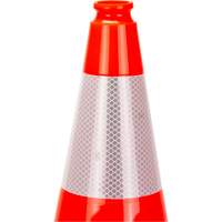 Premium Traffic Cone, 18", Orange, 6" Reflective Collar(s) Distribution Jean Lapalme