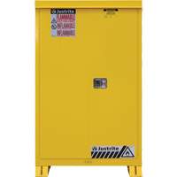 Outdoor Flammable Storage Cabinet, 45 gal., 2 Door, 43" W x 65" H x 18" D Distribution Jean Lapalme