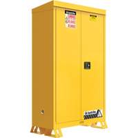 Outdoor Flammable Storage Cabinet, 45 gal., 2 Door, 43" W x 65" H x 18" D Distribution Jean Lapalme
