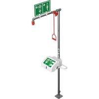 Combination Shower with Closed ABS Bowl & Botton Inlet, Pedestal Distribution Jean Lapalme