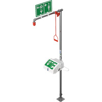 Combination Shower with Closed ABS Bowl & Bottom Inlet, Pedestal Distribution Jean Lapalme