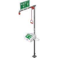 Combination Shower with Closed ABS Bowl & Top Inlet, Pedestal Distribution Jean Lapalme