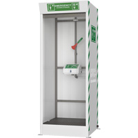 Emergency Cubicle Shower & Covered Eye & Face Wash Distribution Jean Lapalme