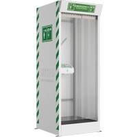 Emergency Cubicle Shower & Covered Eye & Face Wash Distribution Jean Lapalme