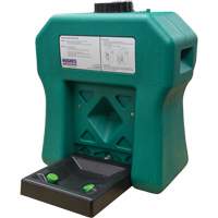 Poste de douche oculaire portable autonome, Aliment&eacute; par gravit&eacute;, Capacit&eacute; 16 gal., Conformit&eacute; ANSI Z358.1 Distribution Jean Lapalme